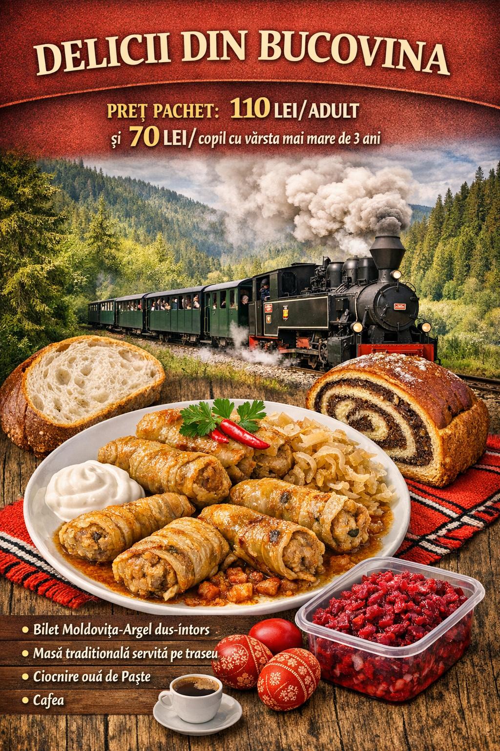 Delicii din Bucovina – Pachet tradițional
